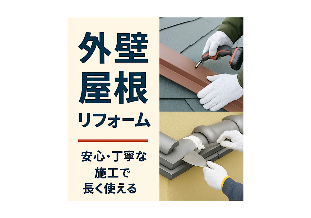 高品質施工で最長25年保証付き！屋根葺き替え・部分修繕！の画像