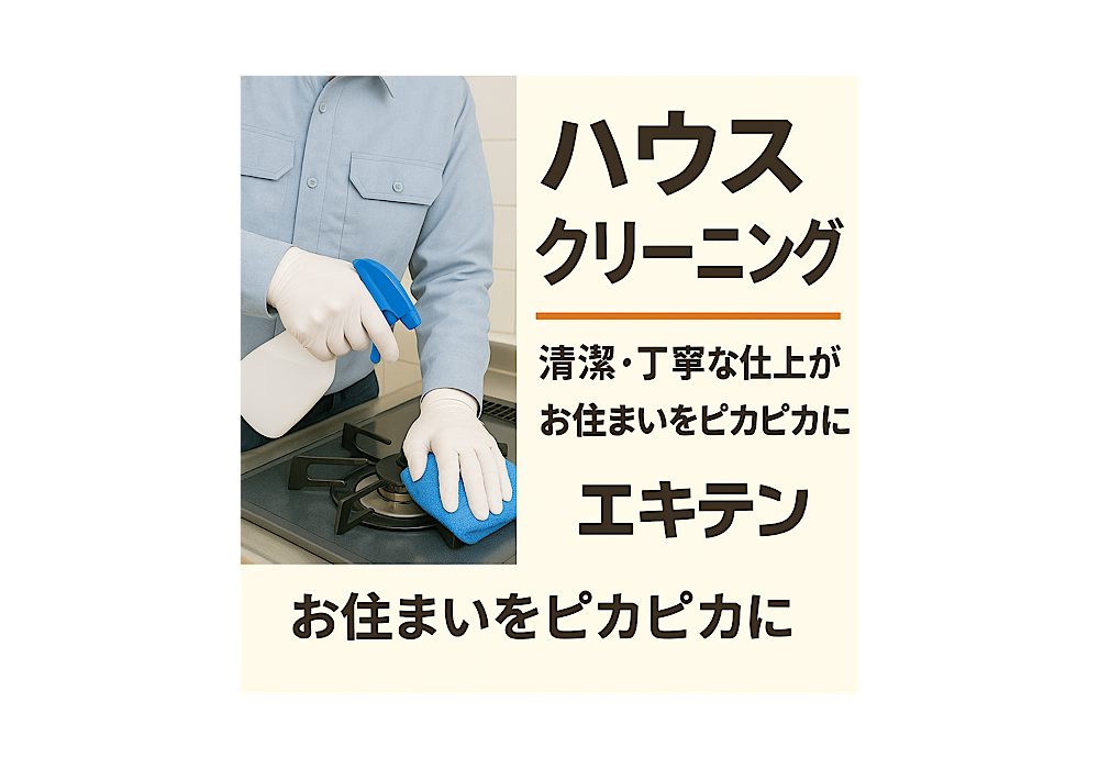 プロのハウスクリーニング！の画像